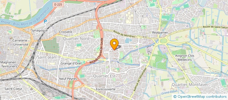 localisation de l'entreprise ENSEMBLE, REDONNONS LE SOURIRE AUX NECESSITEUX à AVIGNON