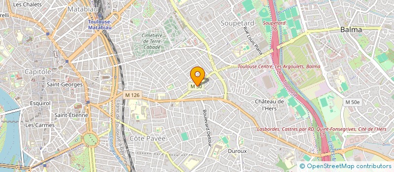 localisation de l'entreprise ENSEMBLE RESONANCES à TOULOUSE