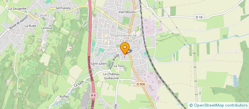 localisation de l'entreprise ENSEMBLE ROMANESQUES à BEAUMONT-SUR-GROSNE
