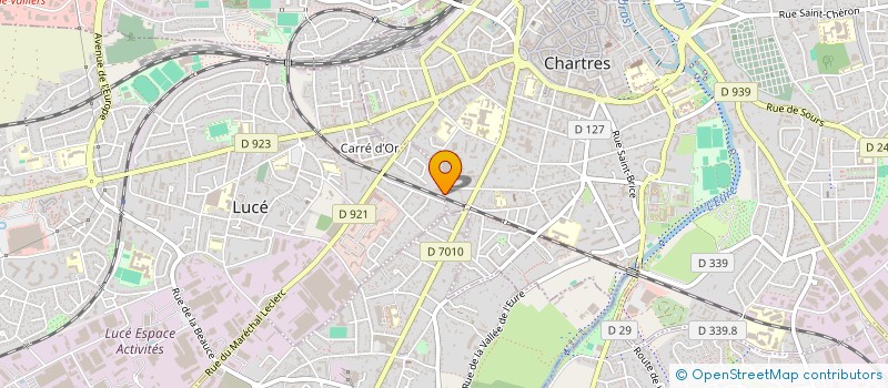 localisation de l'entreprise ENSEMBLE SEQUENTIAE à CHARTRES