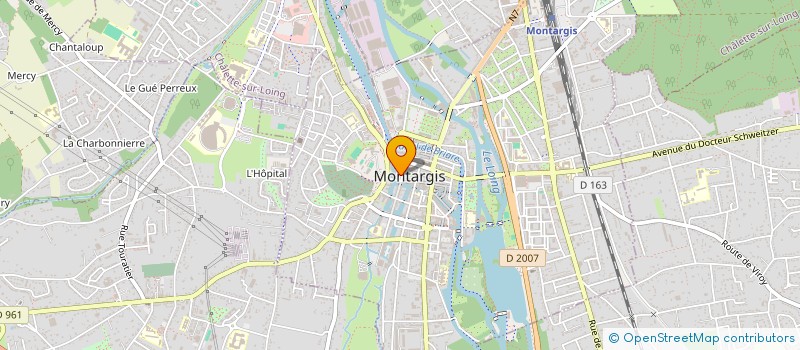 localisation de l'entreprise ENSEMBLE & SOLIDAIRES UNRPA SECTION DE MONTARGIS à MONTARGIS
