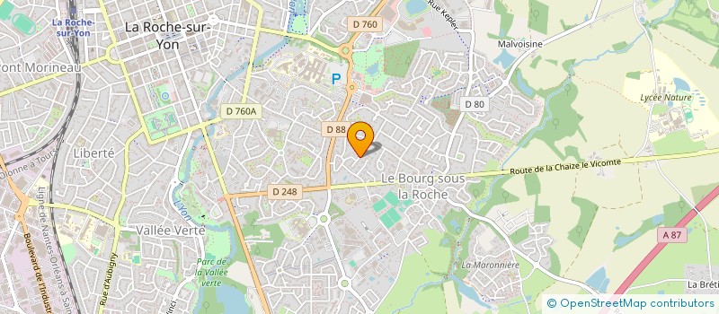 localisation de l'entreprise ENSEMBLE SPORT SOLIDAIRE ICI ET AILLEURS à LA ROCHE-SUR-YON