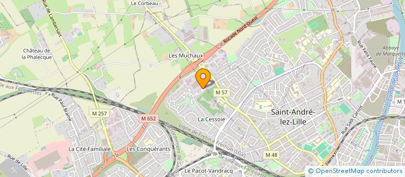 localisation de l'entreprise ENSEMBLE SYMPHONIQUE DE LAMBERSART à LAMBERSART