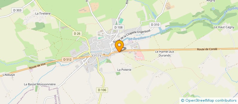 localisation de l'entreprise ENSEMBLE TOUT EST POSSIBLE-VASSY à VALDALLIERE