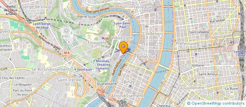 localisation de l'entreprise ENSEMBLE TRANSPARENCES à LYON