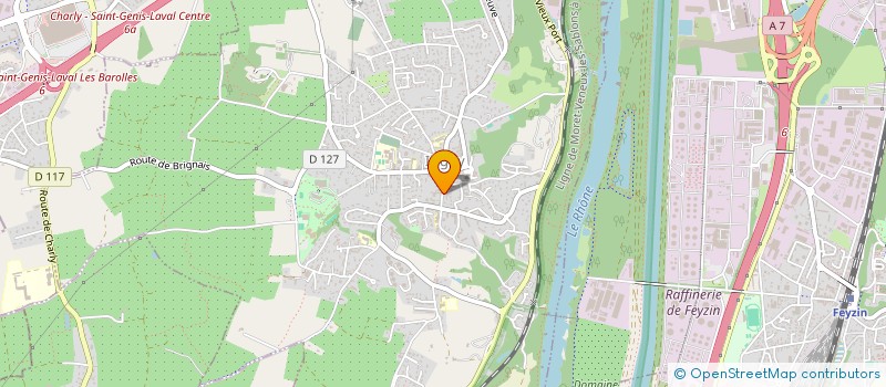 localisation de l'entreprise ENSEMBLE UN PAS DEVANT L'AUTRE  IRIGNY