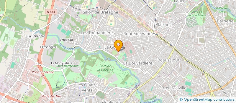 localisation de l'entreprise ENSEMBLE UN PROJET à SAINT-HERBLAIN