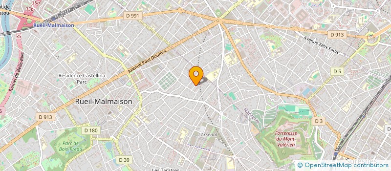 localisation de l'entreprise ENSEMBLE UNAVOCE à RUEIL-MALMAISON