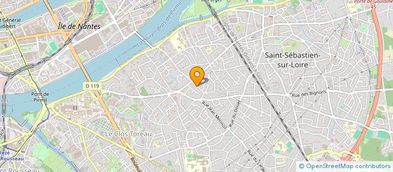 localisation de l'entreprise ENSEMBLE UTOPIK à SAINT-SEBASTIEN-SUR-LOIRE