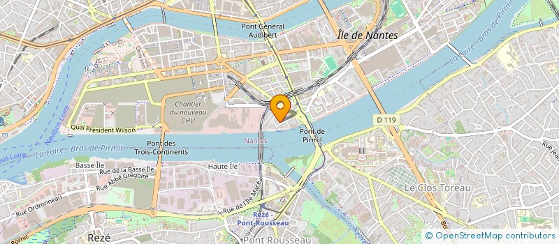 localisation de l'entreprise ENSEMBLE VARIABILIS à NANTES