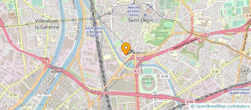 localisation de l'entreprise ENSEMBLE VIVRE, TRAVAILLER ET COOPERER à SAINT-DENIS