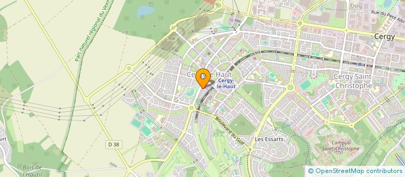 localisation de l'entreprise ENSEMBLE VOCAL CHOEUR'DIMANCHE  COURDIMANCHE