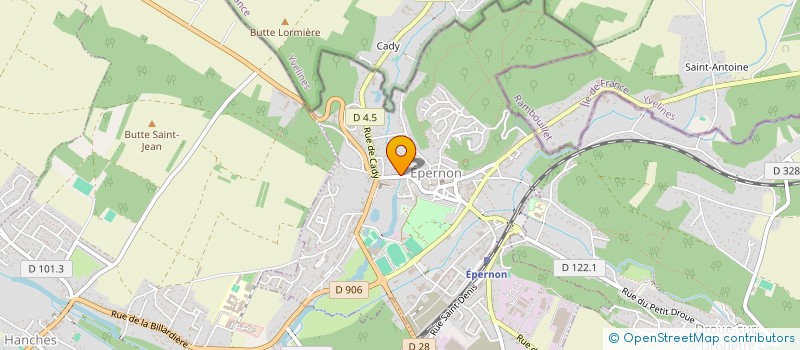 localisation de l'entreprise ENSEMBLE VOCAL DES TOURELLES à EPERNON