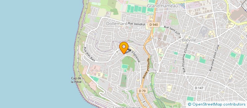 localisation de l'entreprise ENSEMBLE VOCAL IMPRESSIONS  LE HAVRE