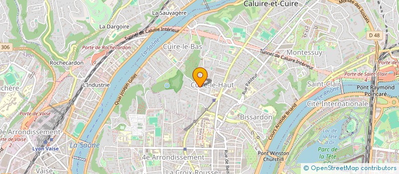 localisation de l'entreprise ENSEMBLE VOCAL IMPROMPTU  CALUIRE-ET-CUIRE