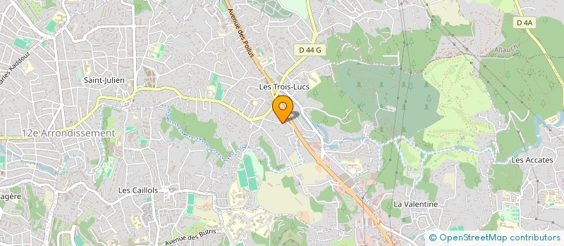 localisation de l'entreprise ENSEMBLE VOCAL MEDITERRANEEN à MARSEILLE