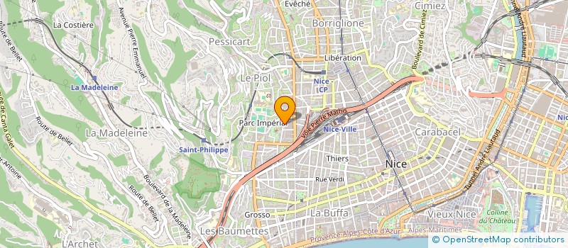 localisation de l'entreprise ENSEMBLE VOCAL NIKAIACHOR  NICE