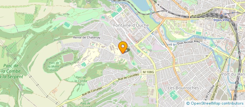 localisation de l'entreprise ENSEMBLE VOCAL PASSEGGIATA  DIJON