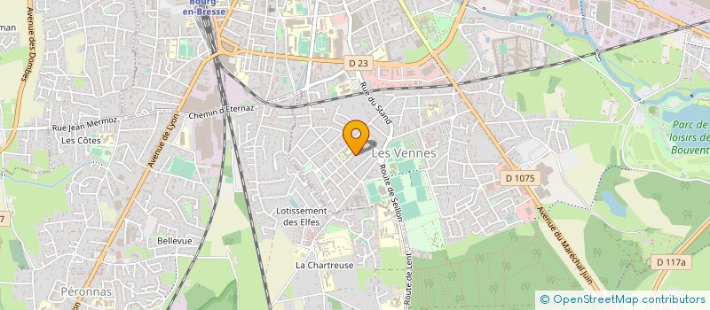 localisation de l'entreprise ENSEMBLE VOCAL PER CANTARE à BOURG-EN-BRESSE