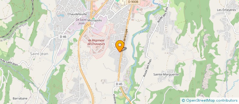 localisation de l'entreprise ENSEMBLE VOCAL SOALTEBA  GAP