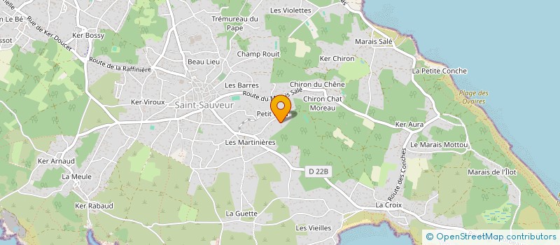 localisation de l'entreprise ENSEMBLE VOCAL TUTTI CANTI  L'ILE-D'YEU