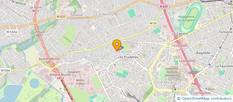 localisation de l'entreprise ENSEMBLE VOX POPULI à TOULOUSE