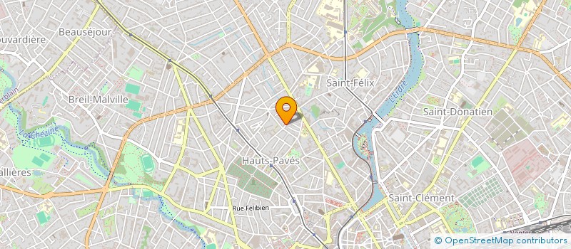 localisation de l'entreprise ENSEMBLE XX XXI à NANTES
