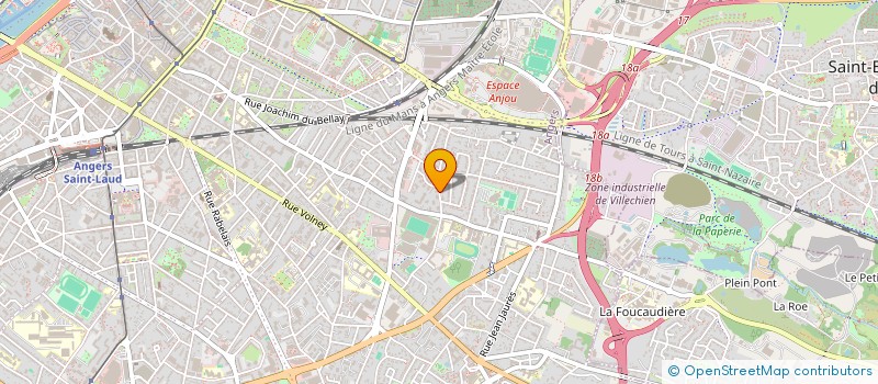 localisation de l'entreprise ENSEMBLE2GENERATIONS ANGERS  ANGERS