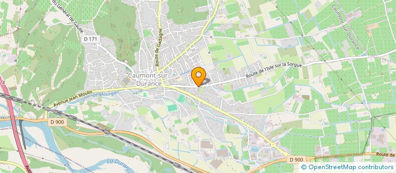 localisation de l'entreprise ENSEMBLES MIEUX VIVRE EN VAUCLUSE  CAUMONT-SUR-DURANCE