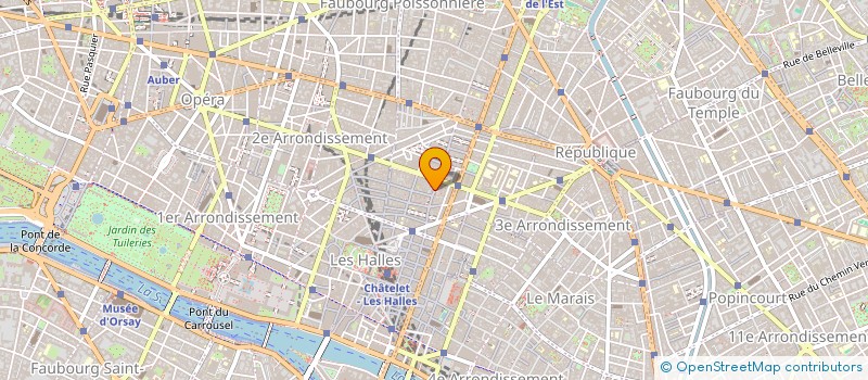 localisation de l'entreprise ENSENIUM  PARIS