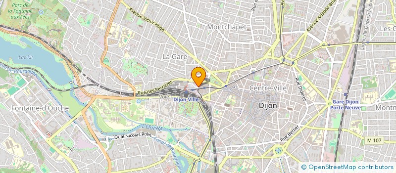 localisation de l'entreprise ENSERIO  DIJON