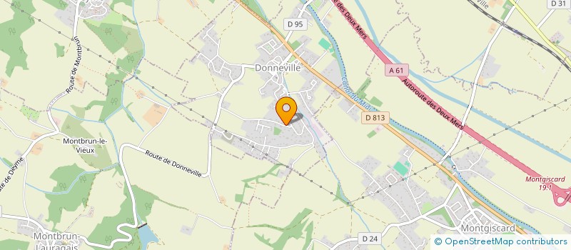 localisation de l'entreprise ENSHA  DONNEVILLE