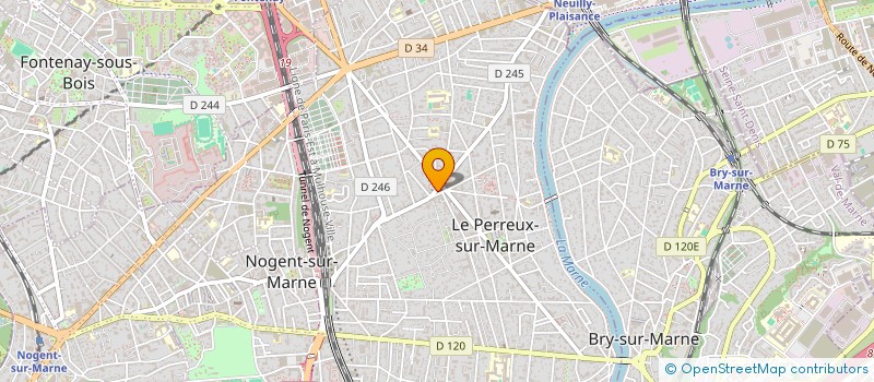 localisation de l'entreprise ENSIANO  LE PERREUX-SUR-MARNE