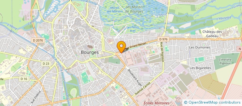 localisation de l'entreprise ENSIB AU MONDE  BOURGES