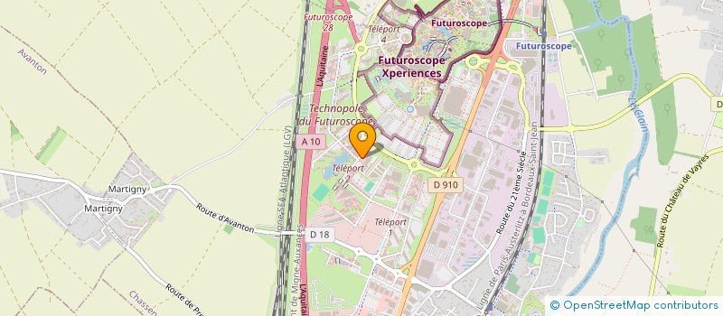 localisation de l'entreprise ENSMA CONSEIL à CHASSENEUIL-DU-POITOU