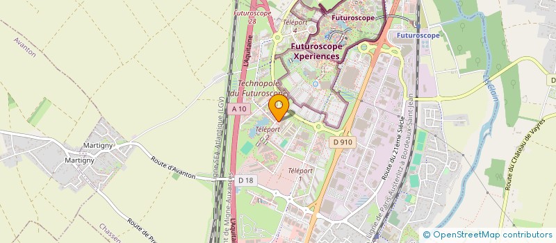 localisation de l'entreprise ENSMA JUNIOR ETUDES à CHASSENEUIL-DU-POITOU