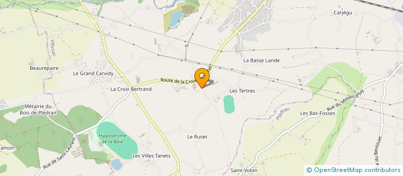 localisation de l'entreprise ENSO  YFFINIAC