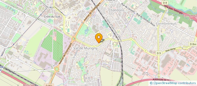 localisation de l'entreprise ENSO  REIMS