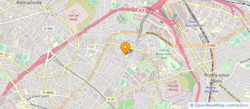 localisation de l'entreprise ENSO FILMS à MONTREUIL