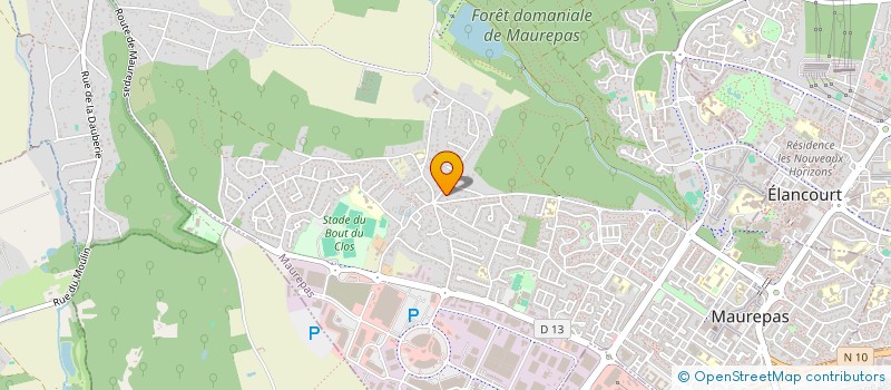 localisation de l'entreprise ENSON  MAUREPAS