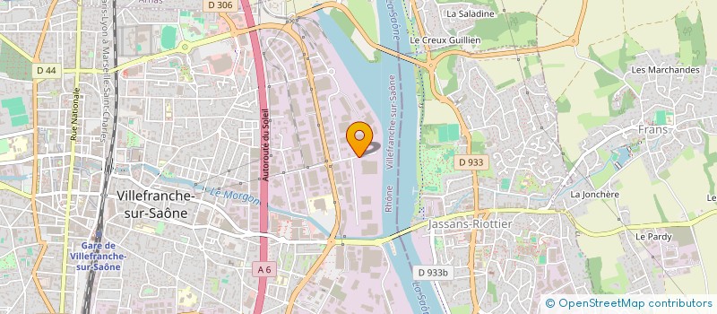 localisation de l'entreprise ENSTO NOVEXIA  VILLEFRANCHE-SUR-SAONE