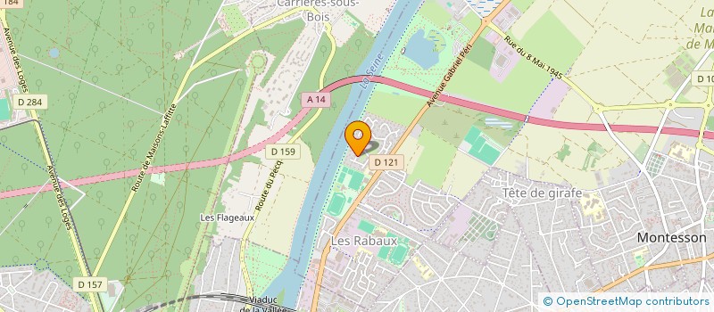 localisation de l'entreprise ENSTRAID 205 à MONTESSON