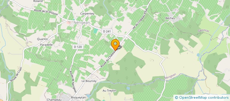 localisation de l'entreprise ENSYS DIAG à NERIGEAN