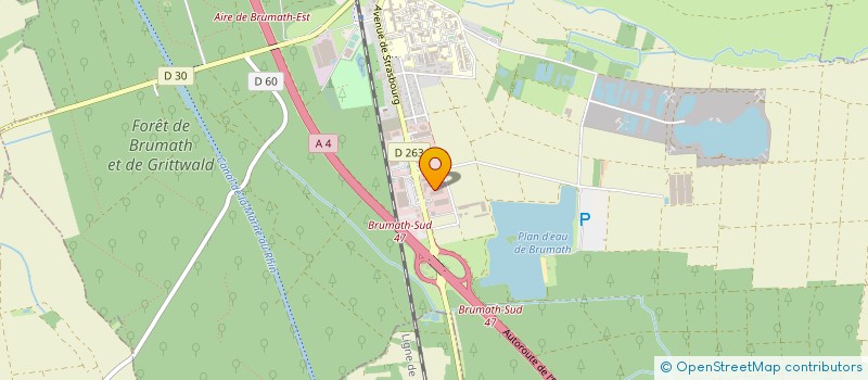 localisation de l'entreprise ENT ANDRE NONNENMACHER & FILS  BRUMATH