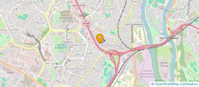 localisation de l'entreprise ENT BARHOUMI à TOULOUSE