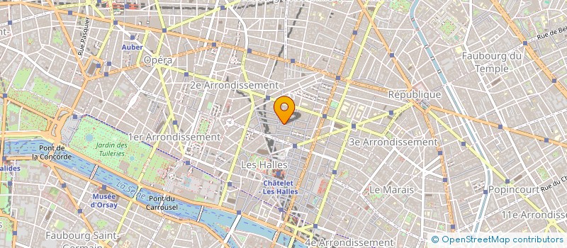 localisation de l'entreprise ENT BATIMENT INSERTION RETOUR EMPLOI à PARIS
