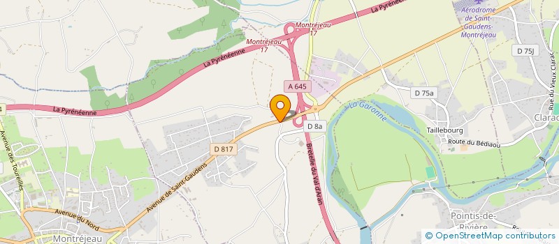 localisation de l'entreprise ENT. BAUDOIN ALEXANDRE  AUSSON