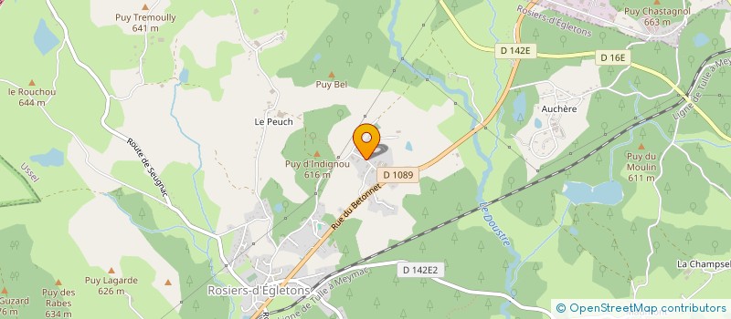 localisation de l'entreprise ENT. BERGEAL  EYREIN