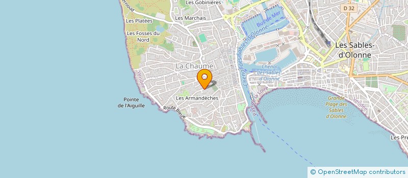 localisation de l'entreprise ENT BOULIST SABLAISE CHAUMOISE à LES SABLES D'OLONNE