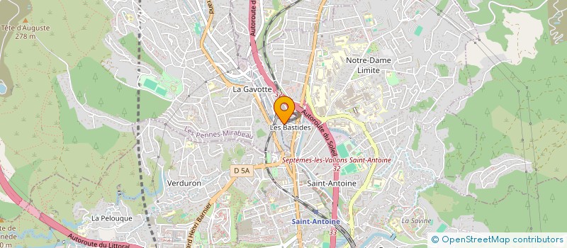 localisation de l'entreprise ENT CHAUDRONNERIE TUYAUT INDUST MARITIME à MARSEILLE 15EME